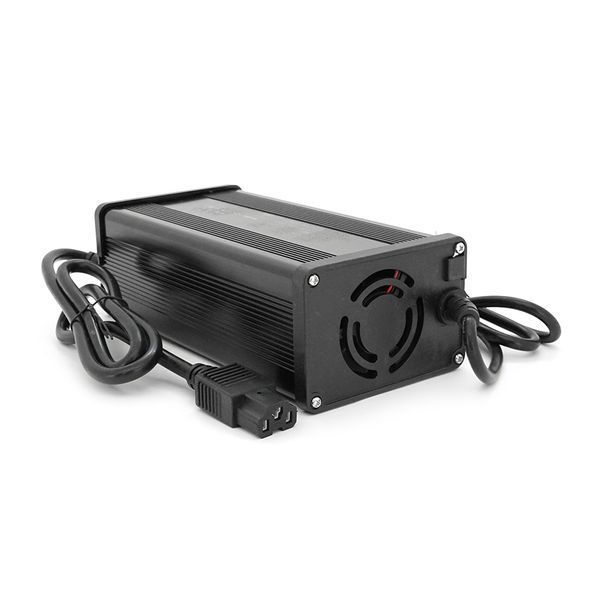 Зарядний пристрій Jinyi для акумуляторів LiFePo4 60V(73V),20S,15A,штекер Triangle plug (T-tipe/C13/IEC),з індикацією,BOX -YT42357 фото