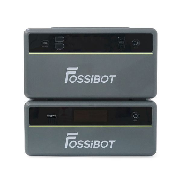All-in-One Solar station FOSSiBOT FBP1200W+Battery, APP Control, WiFi, 3916Wh LiFePO4 6000Cycles, MPPT 2000W max, 3хAC 220, 1xUSB-15W, 1хUSB-C(100W), Fast charge 90min, Bluetooth, Heating, IP65, -20-55&deg;C, 476&times;308&times;504mm, 41kg -YT45405 фото