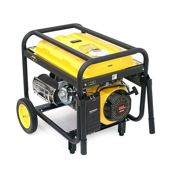 Генератор бензиновый COVAX CV10000LD-E2, 7.0kW, однофазный 220V, 50Hz, DC12V, 18HP, Recoil/Electric Starter, tank 25L, 705x550x570mm, 84kg -YT45596 фото