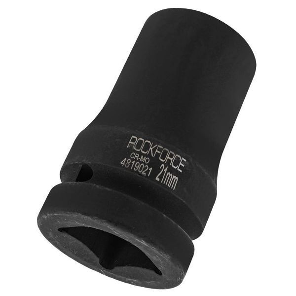 Головка ударна для футорки 1", 21 мм (4-гранна) ROCKFORCE RF-4819021 57936 фото