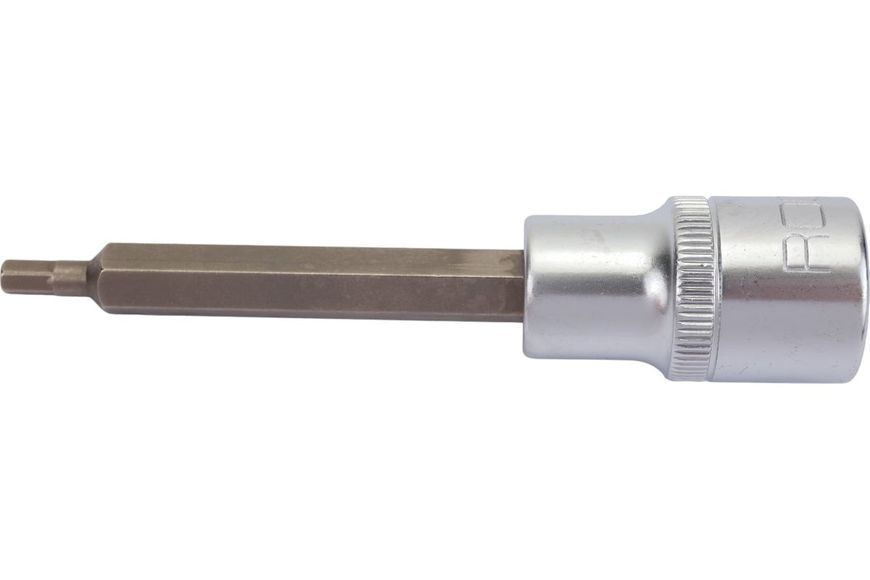 Головка 1/2" з насадкою Hex 4мм L- 100мм ROCKFORCE RF-34410004 46828 фото