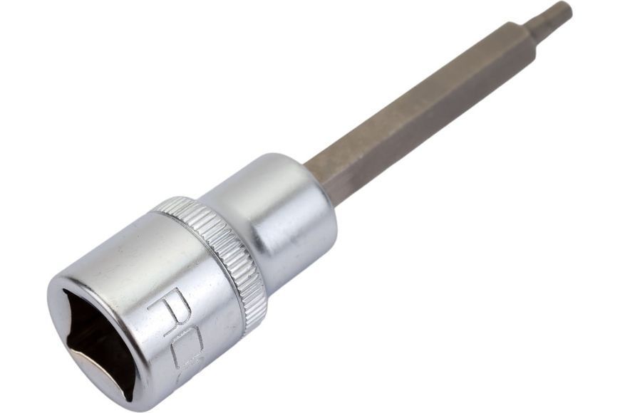Головка 1/2" з насадкою Hex 4мм L- 100мм ROCKFORCE RF-34410004 46828 фото