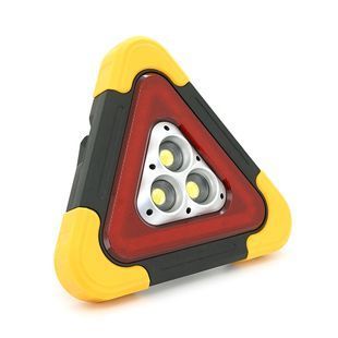 Знак аварійної зупинки Suitu ST-1101L-B. 42 LEDs та 3 COB. 5 режимів роботи. Живлення 3х AA батарей. Розмір 27&times;27&times;27 см. 490 г. -YT40917 фото