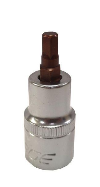 Головка 1/2" з насадкою Hex 6мм L- 55мм Forsage F-34405506 Premium 46798 фото