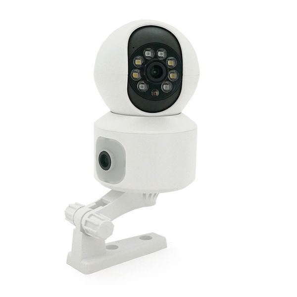 2+2 Мп Wi-Fi відеокамера внутрішня з двома об'єктивами SD/карта PiPo PP-IPC28D2MP15 PTZ 2.8mm ICSee -YT1439 фото
