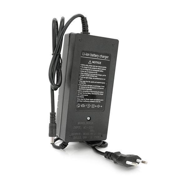 Зарядное устройство для аккумуляторов LiFePo4 36V(43,8V),12S,2A,штекер 5.5*2.5,с индикацией,BOX -YT28355 фото