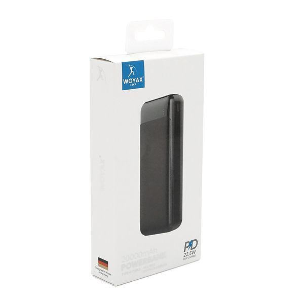 Power Bank WOYAX WY-20F 20000mAh, 22.5W, Black, 0.400kg, Box -YT45773 фото
