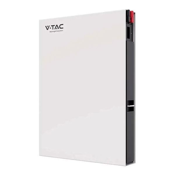 Акумуляторна батарея V-TAC SLIM VT-48160 LiFePO4 51,2V 160Аh 7.64kWh,(100/100A) 600x830x111mm, 80kg -YT37498 фото