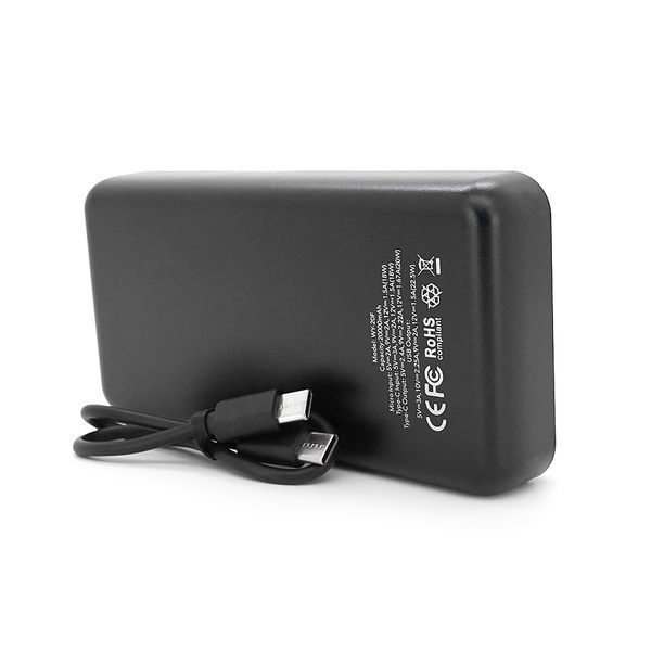 Power Bank WOYAX WY-20F 20000mAh, 22.5W, Black, 0.400kg, Box -YT45773 фото