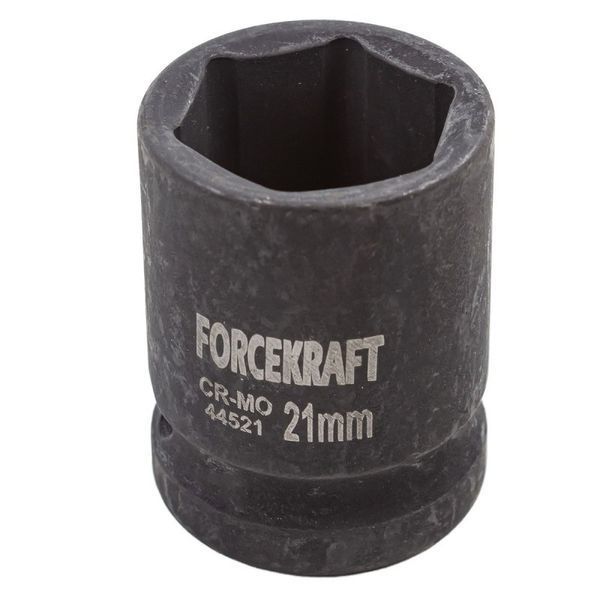 Головка ударная 21мм (6гр.), 1/2" FORCEKRAFT FK-44521 27011 фото