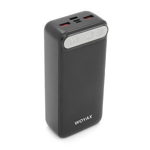 Power Bank WOYAX WY-30F 30000mAh, 22.5W, Black, 0.580kg, Box -YT45774 фото