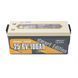 Акумуляторна батарея LiFePO4 Power Queen 25.6V 100Ah BT, 2560Wh, BMS 100A, 532*207*215мм -YT38300 фото 2