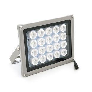 Прожектор спрямований із сутінковим датчиком 12V 24W, 20LED, IP66, кут огляду 60&deg;, 177*138*71мм, BOX -YT44333 фото
