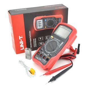 Мультиметр UNI-T UT55 Вимірювання: V, A, R, C, Hz, тест діодів, продзвонювання -YT2069 фото