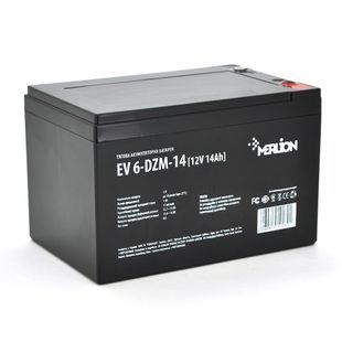 Тяговая аккумуляторная батарея Merlion EV 6-DZM-14, 12V 14Ah M5 (151*98*100), 4.35 kg Q3 -YT10280 фото