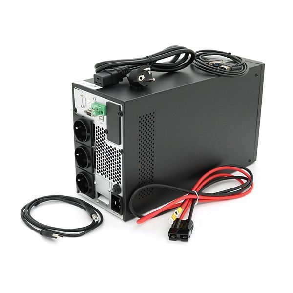 ИБП с правильной синусоидой Ritar PT-3KL-LCD, 3000VA (2700Вт), 96В, Ток макс. 5A, под внешний АКБ (405*190*325), Q2 -YT1993 фото
