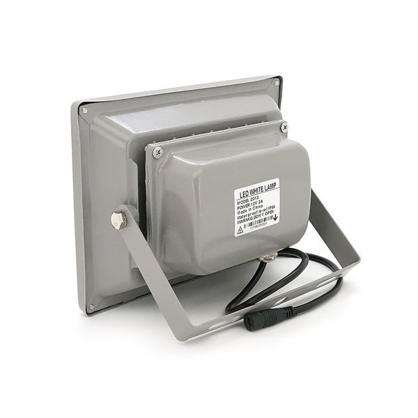 Прожектор спрямований із сутінковим датчиком 12V 24W, 20LED, IP66, кут огляду 60&deg;, 177*138*71мм, BOX -YT44333 фото