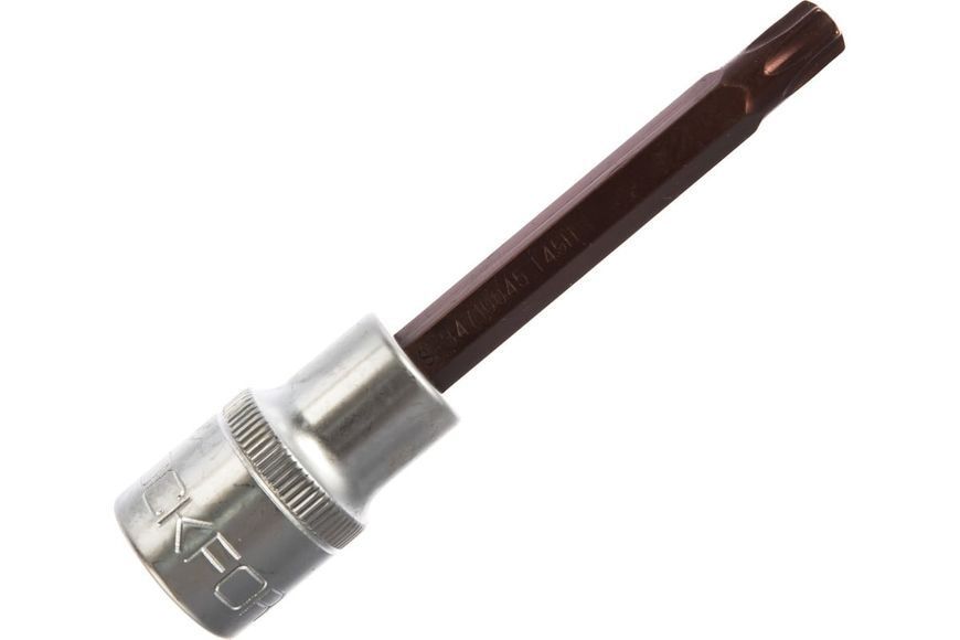 Головка 1/2" з насадкою Torx T45H з отвором L- 100мм Forsage F-34710045 Premium 46812 фото
