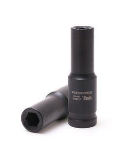 Головка ударна глибока 1/2" 6-гранна 10мм ROCKFORCE RF-4458510 1415 фото