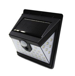 Світильник світлодіодний на сонячній батареї з датчиком руху (5.5V, 0.55W, 18650Li, 3.7V, 2400mAh, 4 47833 фото