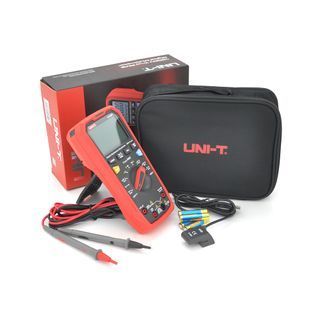 Мультиметр UNI-T UT61B+ Вимірювання: V AC/DC, AC/DC, &Omega;, C, Hz, Duty (NCV, True RMS); Функції: DataHold, Max/Min, REL -YT2051 фото
