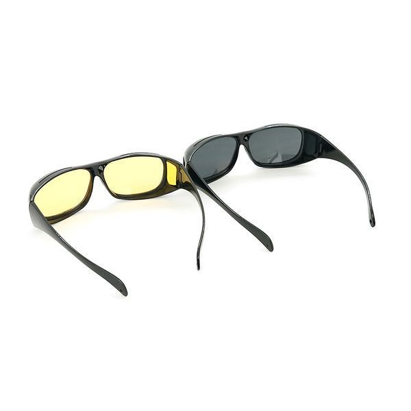 Антивідблиски для водіїв HD Vision Wrap Arounds (2 пари) -YT3422 фото