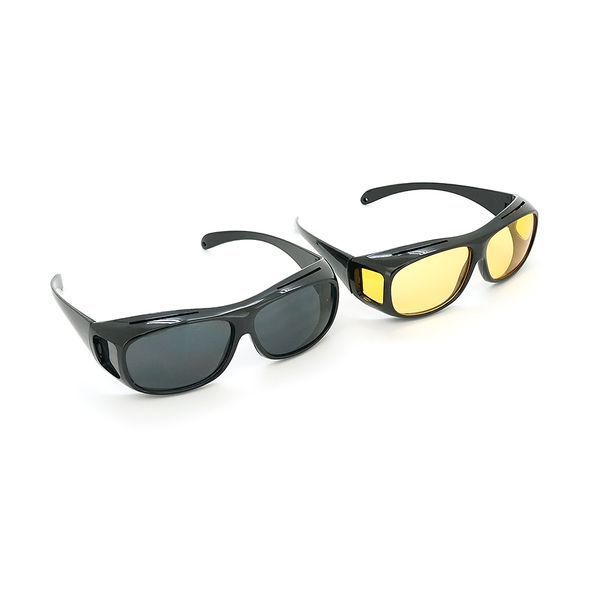Антивідблиски для водіїв HD Vision Wrap Arounds (2 пари) -YT3422 фото