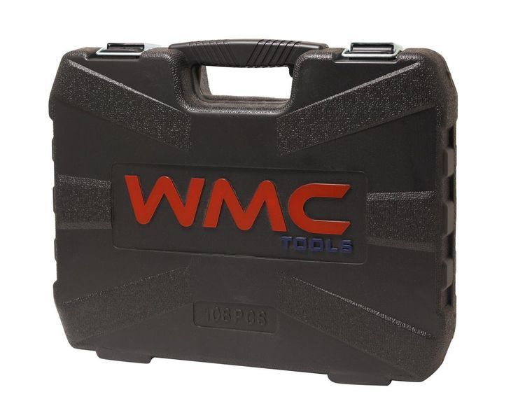 Набор инструментов 108 предметов 1/2'', 1/4'' (6гр.) WMC TOOLS 41082-5 47693 фото