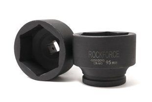 Головка ударна глибока 1" 34мм 6-гранна ROCKFORCE RF-48510034 3448 фото