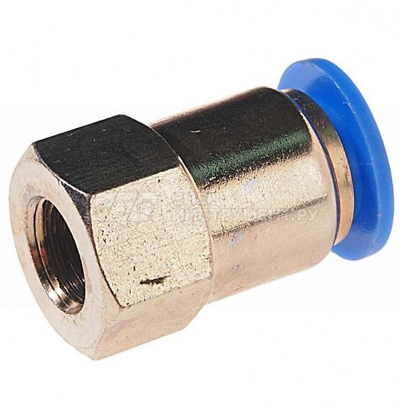 Фитинг для пластиковых трубок 10мм с внутренней резьбой 1/8" ROCKFORCE RF-SPCF10-01 2133 фото