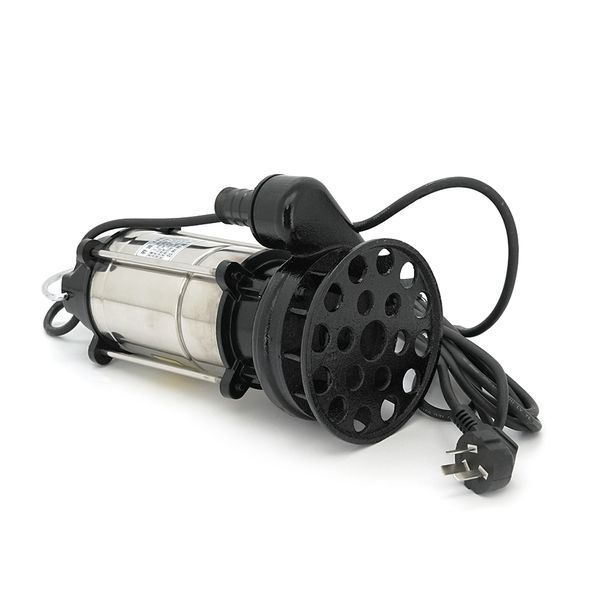 Занурювальний насос, 550W, 220V, до 6 м&sup3;/год, підйом до 9 м, 40 мм, нержавіюча сталь, 400х180х180мм, 6,1 кг + перехідник -YT38228 фото