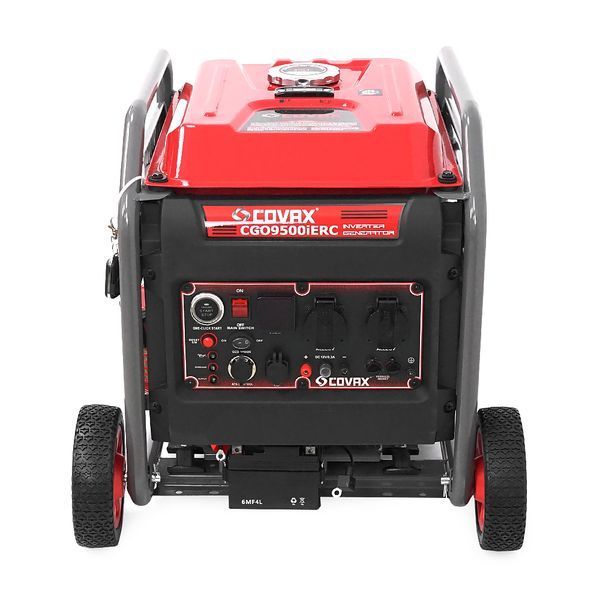 Генератор инверторный COVAX CGO9500iERC, 7.5kW, бензин, однофазный 220V, 50Hz, electrik starter, 4-stroke, бак 15L, 500х422x515mm, 38kg -YT45579 фото