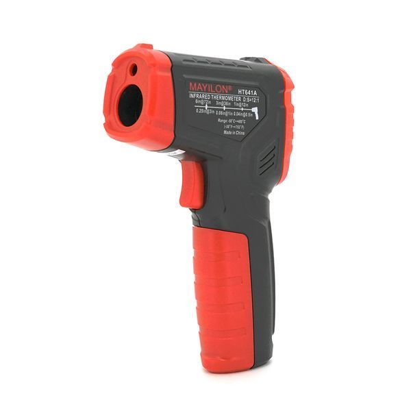 Инфракрасный термометр Mayilon HT-641A, Black -YT32290 фото