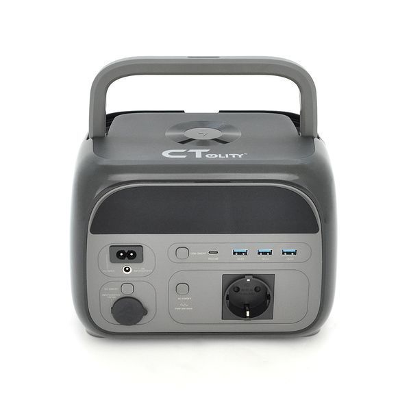Power station CTOLITY AP400 APP Control, 400W, 345Wh LiFePO4, MPPT 150W max, DC12V-5A, 2хAC 220, 3xUSB-18W, 1хUSB-C(22W), wireless 15W, Fast charge 6 -YT45766 фото