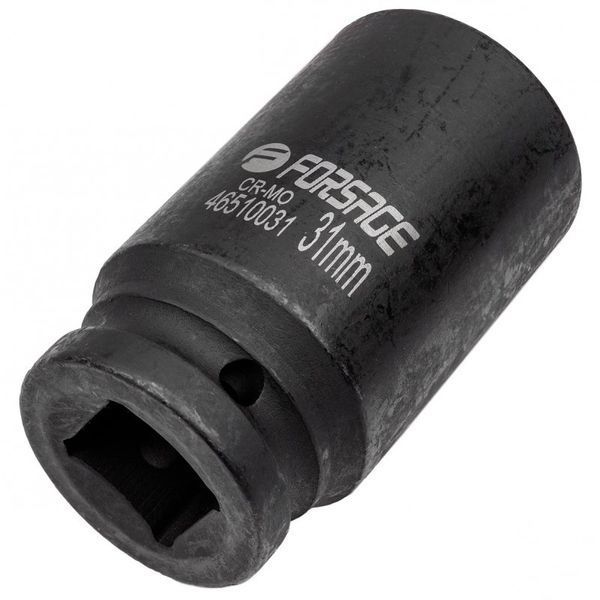 Головка ударная глубокая 31мм 3/4" 6гр. Forsage F-46510031 57478 фото