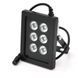 ІЧ-прожектор GY-IR90006. 12V, 6W, 6LED, IP66, 850Нм, кут огляду 90 &deg;, дальність до 70м. -YT33960 фото 1