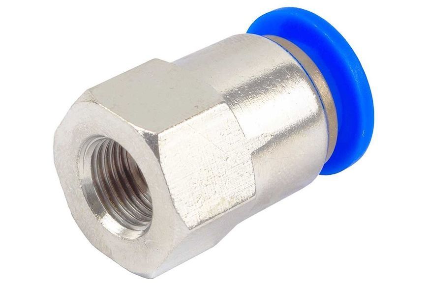 Фитинг для пластиковых трубок 10мм с внутренней резьбой 1/8" ROCKFORCE RF-SPCF10-01 2133 фото
