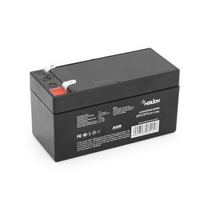 Акумуляторна батарея MERLION AGM GP1213F1 12 V 1,3Ah ( 97 x 44 x 50 (55) ) Black, Q20 -YT6005 фото