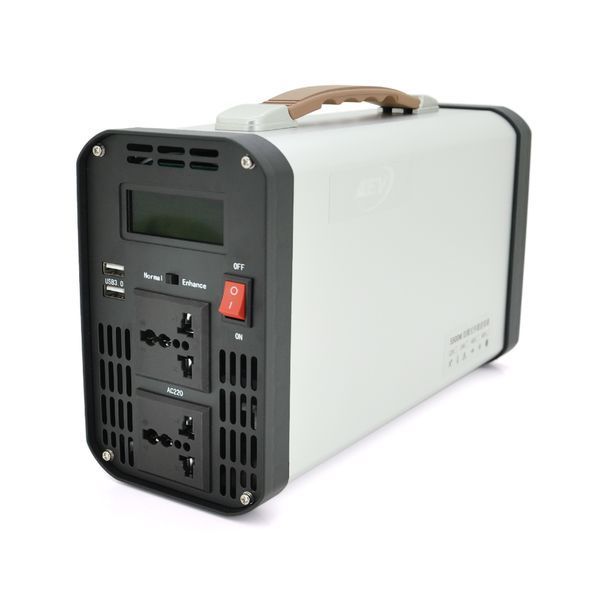Инвертор напряжения AEV6500W,3000W, 12/220V с аппроксимированной синусоидой, 2 универсальные розетки, 2*USB (DC:5V/2.4A), клемные провода, BOX -YT28508 фото