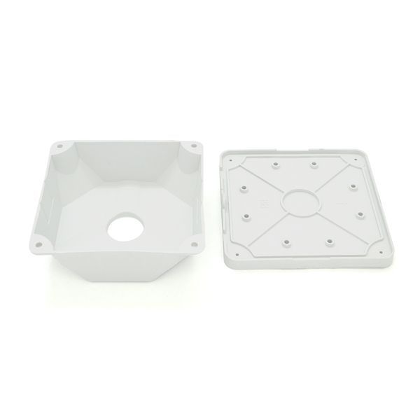 Универсальная монтажная коробка для установки видеокамер СЕКО SK-Q130W White, IP66, 130х130х50мм -YT46392 фото