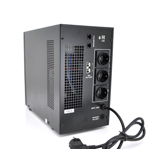 ДБЖ з правильною синусоїдою RITAR RTSW-3000(2100 Вт), 48В, під зовнішній АКБ, Q1 (535*340*495) 22,9 кг ( 380*195*330 ) -YT12309 фото