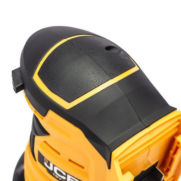 Аккумуляторная эксцентриковая шлифмашина JCB 18V (125 мм) с батареей 2.0 Ач и быстрым зарядным устройством JCB-18OS-2XB-E 57232 фото
