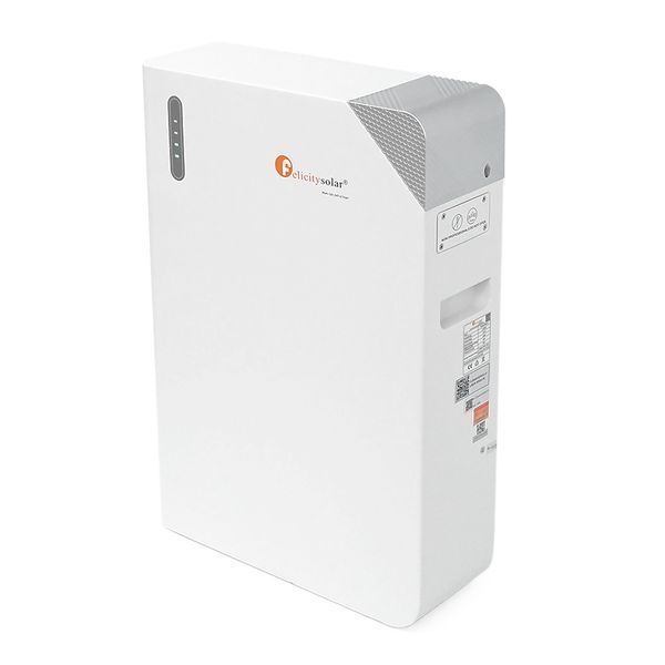 Аккумулятор FelicityESS LiFePO4 FLB48100WG1-H (Heating) 51.2V 5.12kWh. BMS 100А, до 32 parallel, CAN/RS485, IP65. 650x450x174 мм. 48.5 кг. -YT45460 фото