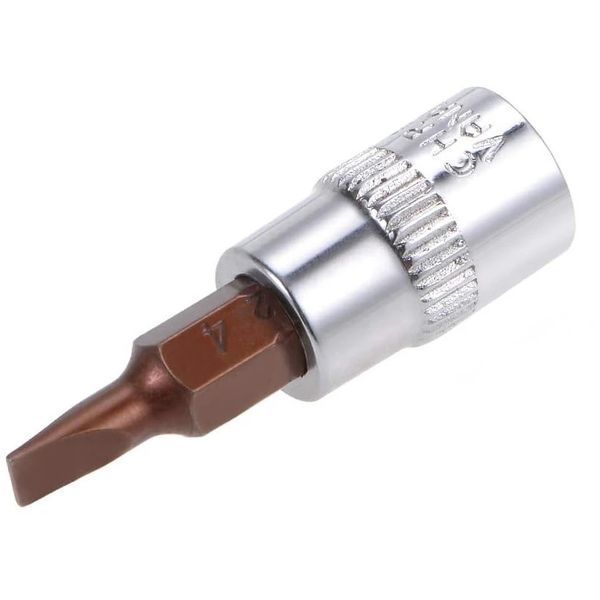 Головка 1/4" з насадкою Slotted SL4 Forsage F-3233204 Premium 29473 фото