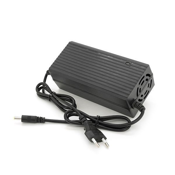 Зарядний пристрій Jinyi для акумуляторів Li-ion 60V(67,2V),16S,3A,штекер 5,5,з індикацією,BOX -YT22396 фото