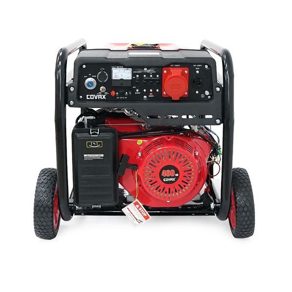 Генератор бензиновый COVAX XL15000CV-E2-lll-ATS, 8.0kW, 220V-380V, 50Hz, DC12V, 18HP, Electric Starter, tank 25L, 705x560x570mm -YT45601 фото