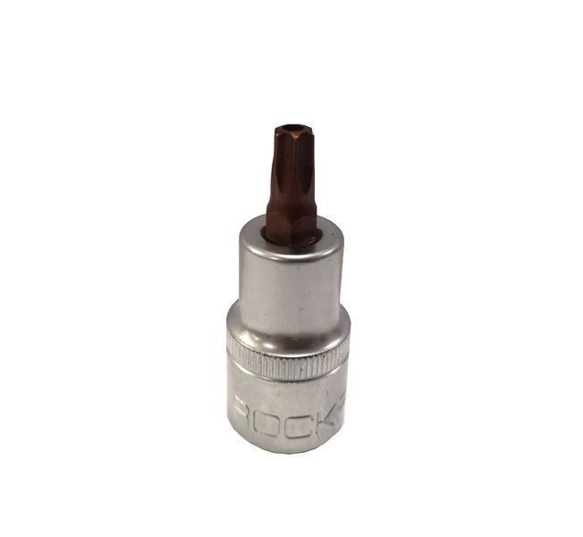 Головка-бита TORX Premium T45 с отверстием 1/2" (L-55мм) ROCKFORCE RF-34705545 Premium 46905 фото
