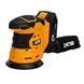 Аккумуляторная эксцентриковая шлифмашина JCB 18V (125 мм) с батареей 2.0 Ач и быстрым зарядным устройством JCB-18OS-2XB-E 57232 фото 10