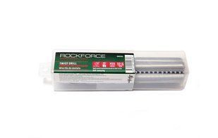Свердло по металу 11.5мм HSS(5шт), у пластиковому футлярі ROCKFORCE RF-DSP115 29169 фото