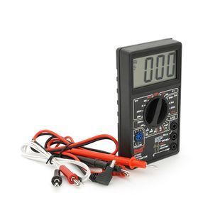Мультиметр HAOYUE DT-860С Вимірювання: V(AC/DC), A(DC), &Omega;, С&deg;. Функції: продзвонювання, тест діодів. Щупи+термопара, Box -YT41296 фото